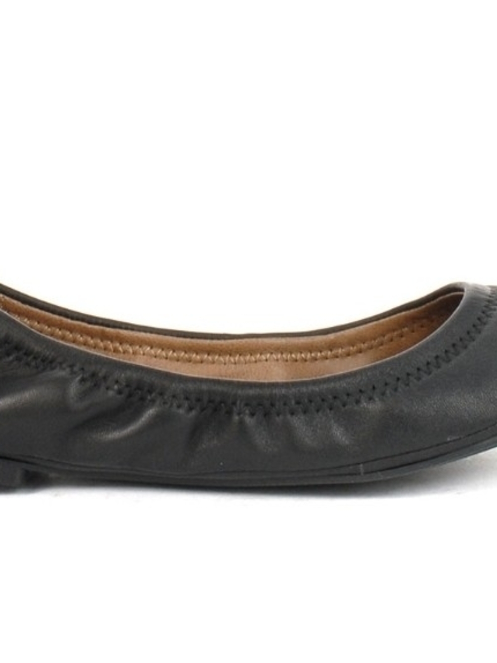 Jessica Simpson Black Elastic-Top Ballet Flat